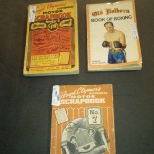 50% OFF FOR DAD - Three Antique Books value &40+ ea